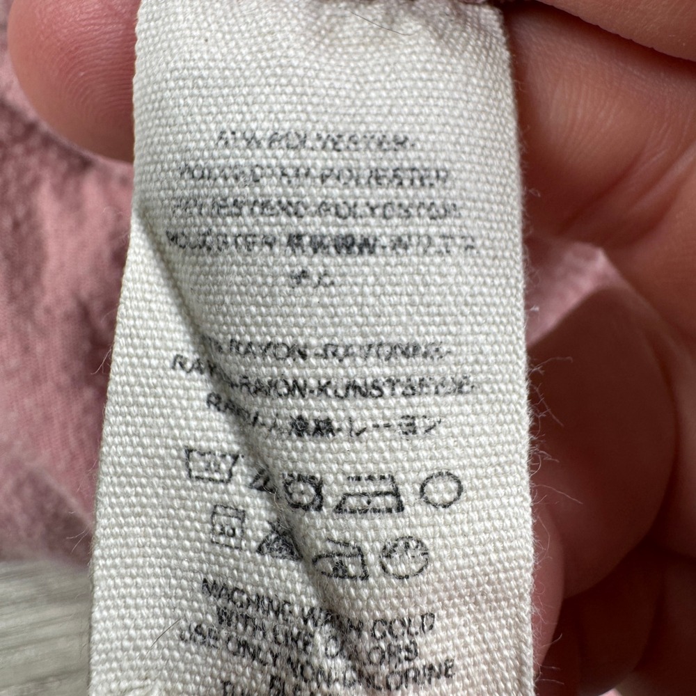 We The Free Women Tunic Top Mauve Pink Crushed Velvet V-Neck Side Slits Medium - Picture 7 of 8